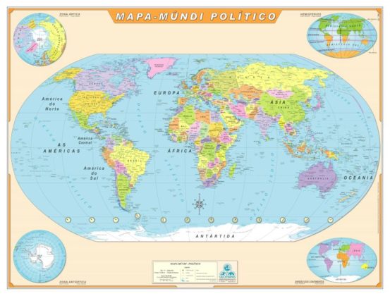 Mapa M Ndi Continentes Pa Ses E Estados Mapa Do Mundo 103032 Hot Sex Picture 6234