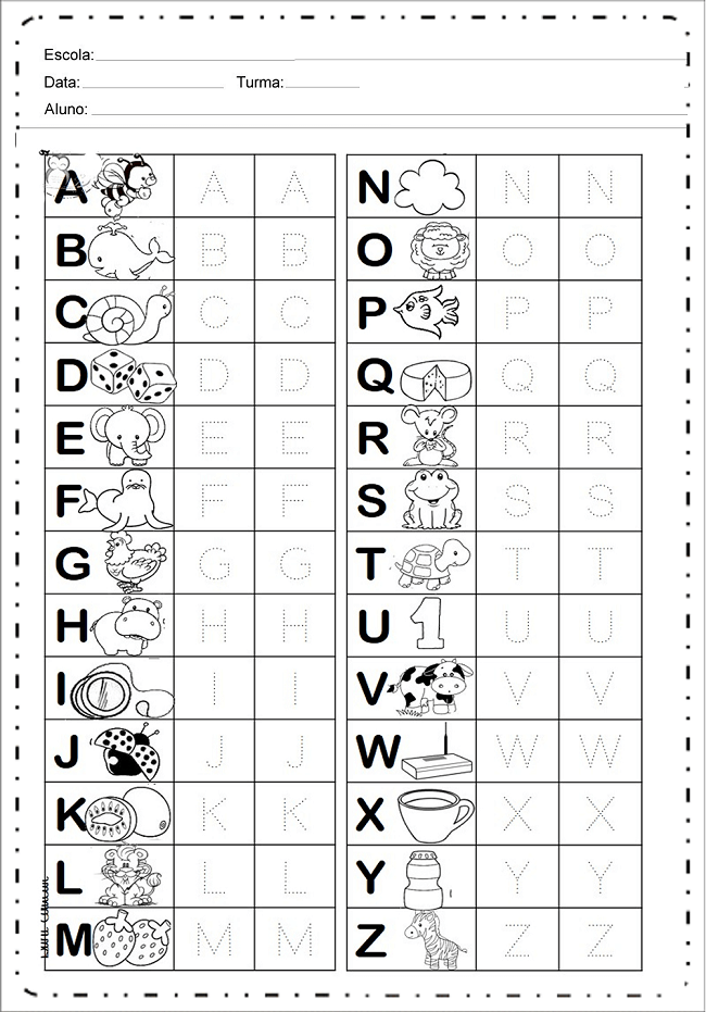 Featured image of post Alfabeto Pontilhado Para Imprimir Pdf A s imprimir furar ou colar e ta pronto