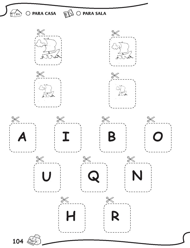 Atividades de Alfabetização e Letramento para imprimir - Sala de