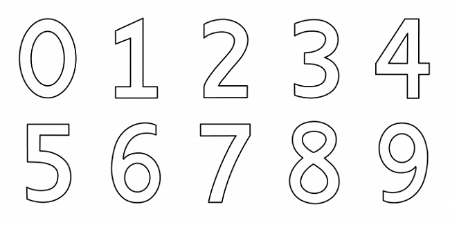 Featured image of post Imagem De Numeros Para Imprimir : Você está procurando por moldes de números para imprimir?