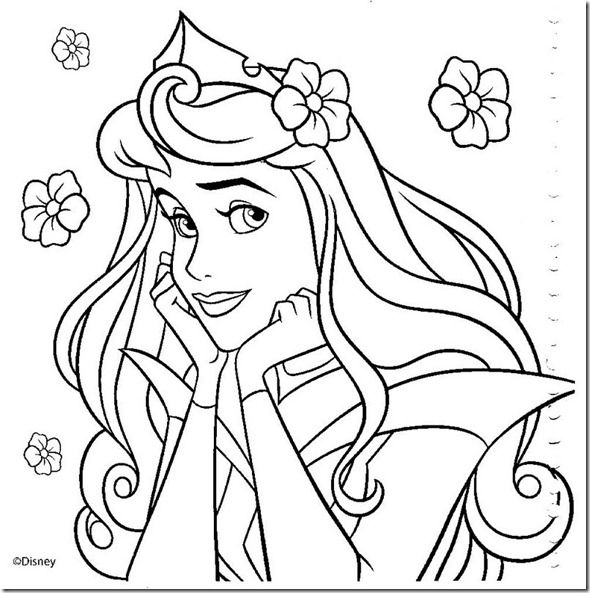 desenhos-de-princesas-em-pdf-para-colorir-disney - Alfabetização I