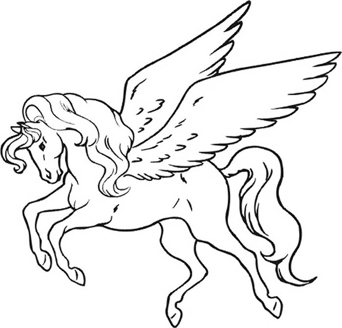 unicornio desenho para colorir
