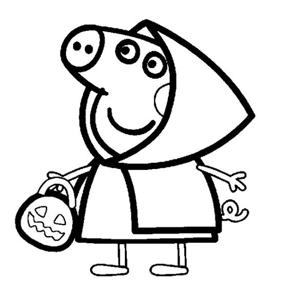 Peppa Pig para colorir - Desenhos Imprimir