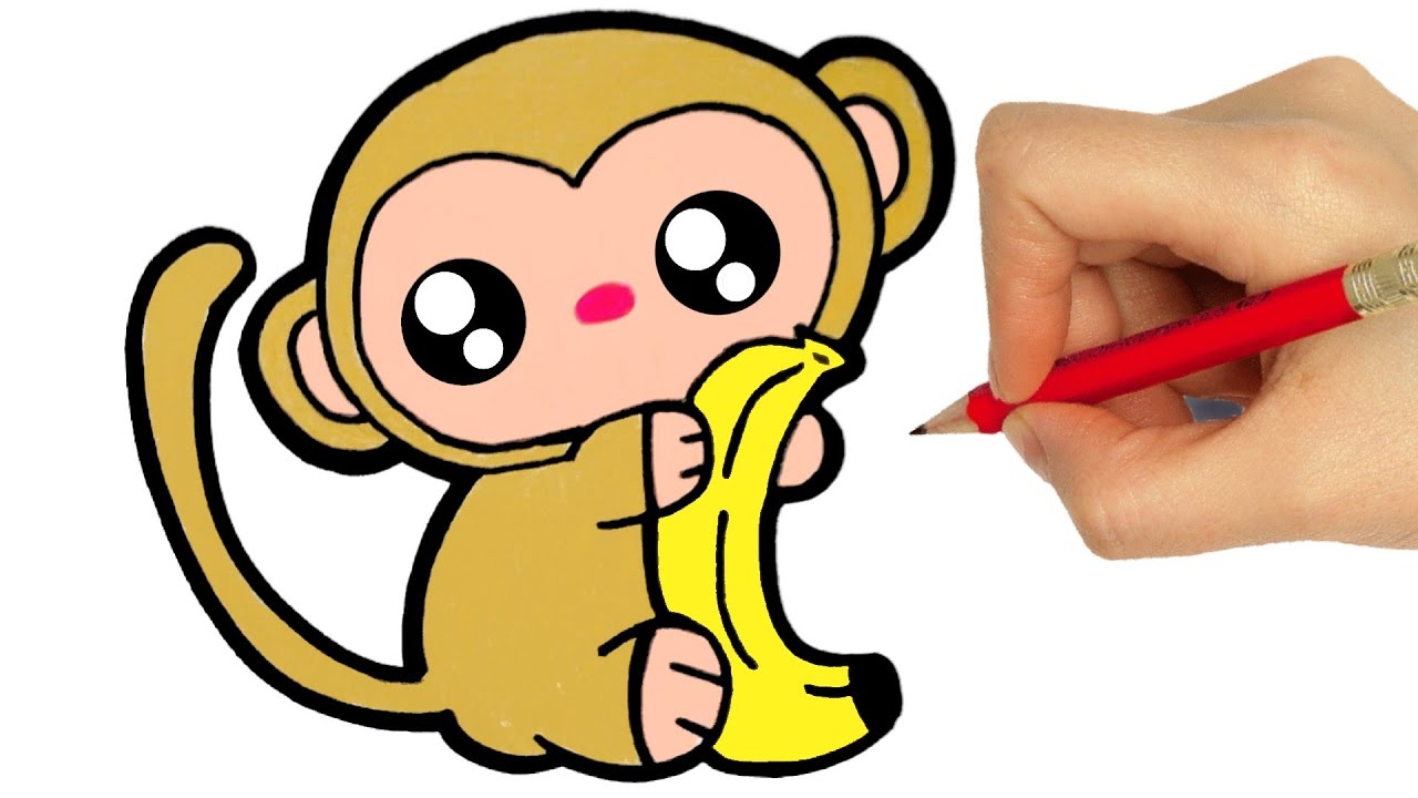 0176-desenho-colorir-macaco  Desenhos para imprimir, Desenhos